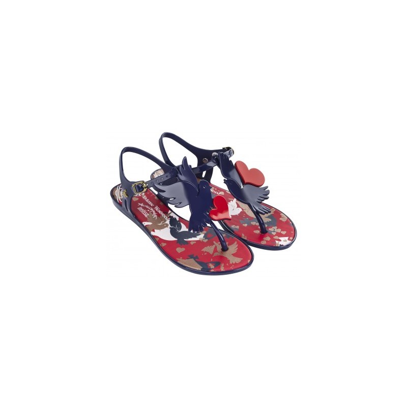 Solar Dove Navy Gloss Vivienne Westwood Sandals